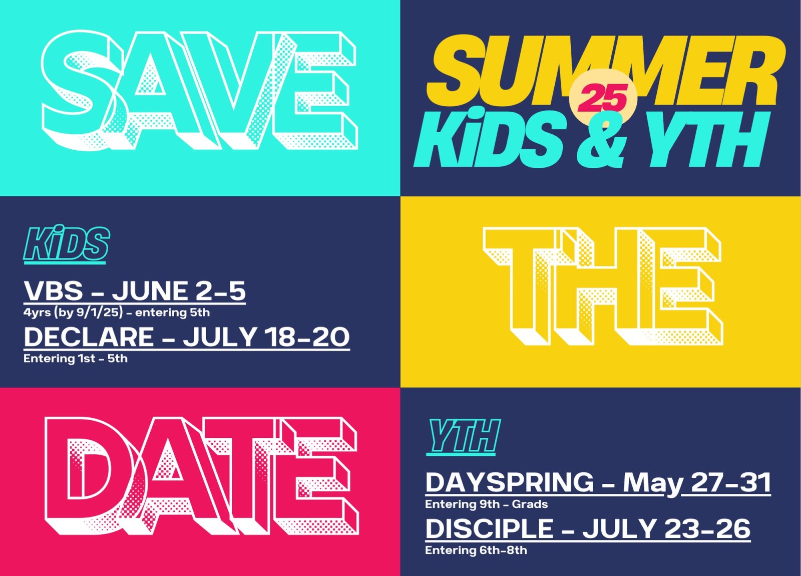 Colorful Modern Save The Date Instagram Post (7 x 5 in) (7.125 x 5.125 in) - 1